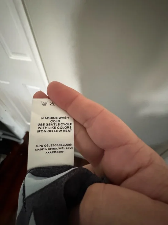 BloomChic Black Jumpsuit with Light Blue Floral Print - Picture 3 of 6